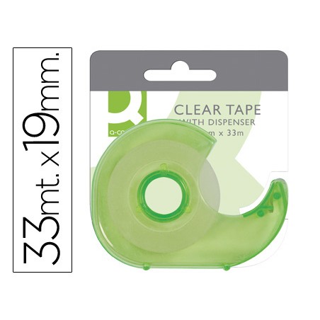 Miniportarrollo q-connect para cinta de 33 m x 19 mm