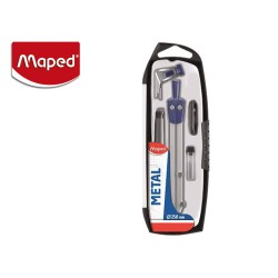 Compas maped start con con portaminas 0,5 mm en estuche con 5 piezas