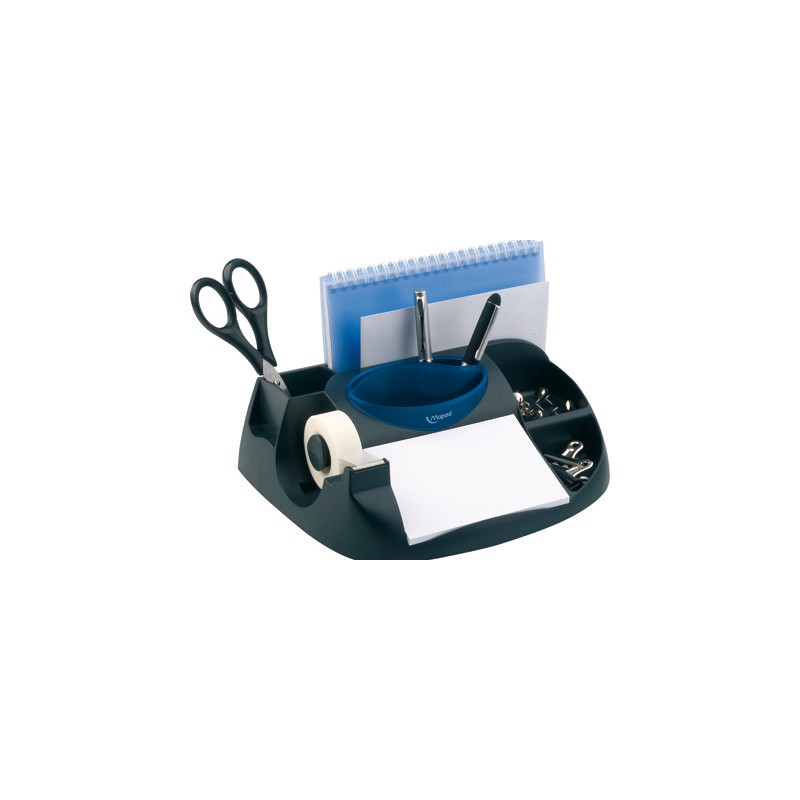 Organizador sobremesa maped maxi office negro 198x300x95 mm