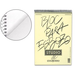 Bloc dibujo esbozos din a3 90+10 hojas 90 g