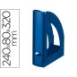 Revistero plastico q-connect azul opaco Revistero plastico q-connect azul opaco