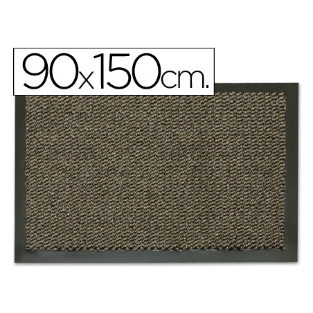 Alfombra paperflow antipolvo gris basic 90x150 cm