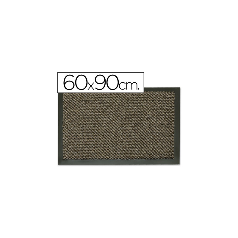Alfombra paperflow antipolvo gris basic 60x90 cm