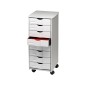 Mueble auxiliar paperflow para oficina 8 cajones en color gris 5x825x382 71,5x31,6x34,3 cm Mueble auxiliar paperflow para oficina 8 cajones en color gris 5x825x382 71,5x31,6x34,3 cm