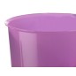 Papelera plastico archivo 2000 violeta translucido 16 litros 290x310 mm