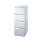 Fichero cajones de suelo metal 4 cajones 132 cm alto 65 cm prof 47,5 ancho gris 75 guias telescopicas antivuelco Fichero cajones de suelo metal 4 cajones 132 cm alto 65 cm prof 47,5 ancho gris 75 guias telescopicas antivuelco