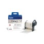 Etiqueta brother dk22212 cinta plastica continua adhesiva blanca 62x15,24 m