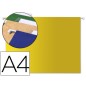 10 Unidades - Carpeta colgante liderpapel a4 amarilla