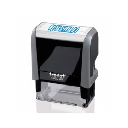 Sello entintado printy 4911 f8 p3 contabilizado almohadilla azul