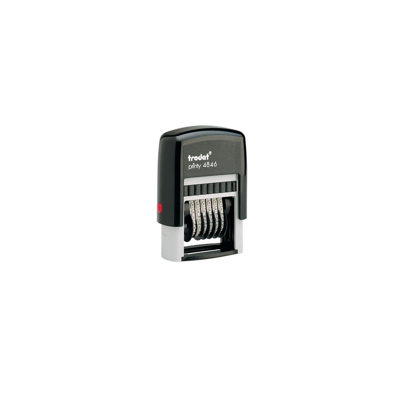 Numerador trodat manual 6 bandas 4 mm
