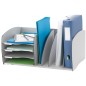 Organizador de armario paperflow gris poliestireno 245x543x340 mm Organizador de armario paperflow gris poliestireno 245x543x340 mm
