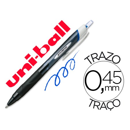 Boligrafo uni-ball jet stream sport sxn-150e tinta hibrida azul