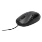 Raton q-connect optico 800 dpi usb 1,5 ghz negro con cable