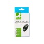Raton q-connect optico 800 dpi usb 1,5 ghz negro con cable