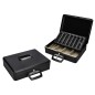 Caja caudales q-connect 14,5" 370x290x110 mm con portamonedas y bandeja para billetes Caja caudales q-connect 14,5" 370x290x110 mm con portamonedas y bandeja para billetes
