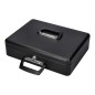 Caja caudales q-connect 14,5" 370x290x110 mm con portamonedas y bandeja para billetes Caja caudales q-connect 14,5" 370x290x110 mm con portamonedas y bandeja para billetes