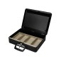 Caja caudales q-connect 14,5" 370x290x110 mm con portamonedas y bandeja para billetes Caja caudales q-connect 14,5" 370x290x110 mm con portamonedas y bandeja para billetes
