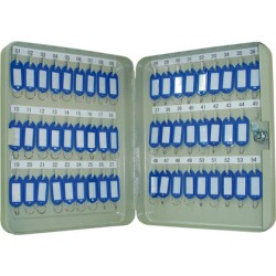 Armario metalico portallaves q-connect 300x240x60 mm para 54 llaves