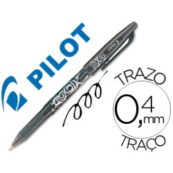 Boligrafo pilot frixion borrable negro