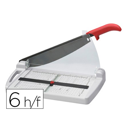 Cizalla m+r plastico 6532 de palanca 32 cm con base de plastico