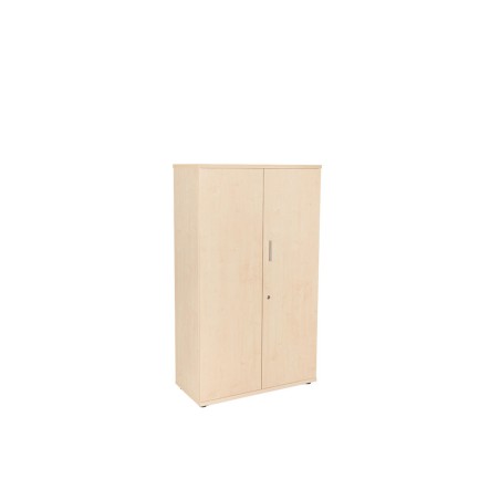 Armario rocada con 3 estantes y dos puertas enteras serie store 156x90x45 acabado aa01 haya/haya