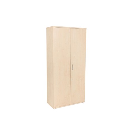 Armario rocada con cuatro estantes y dos puertas serie store 195x90x45 acabado aa01 haya/haya