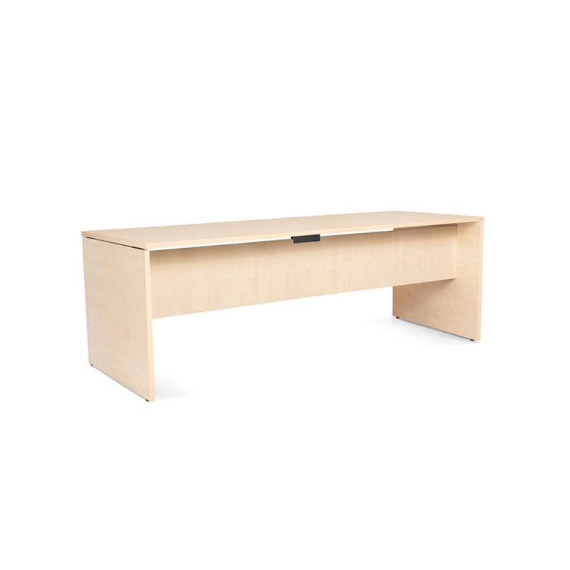 Mesa oficina rocada serie work 200x80 acabado aa01 haya/haya