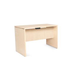 Mesa oficina rocada serie work 120x60 acabado aa01 haya/haya