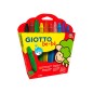 Lapices cera giotto super bebe caja de 10 unidades colores surtidos + sacapuntas