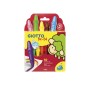 Lapices cera giotto super bebe caja de 10 unidades colores surtidos + sacapuntas