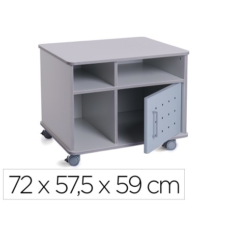 Mesa fotocopiadora rocada rd-4020 gris alta