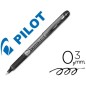 Rotulador pilot punta aguja v-5 grip negro 0.5 mm