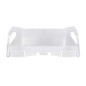 Bandeja sobremesa plastico q-connect gran capacidad con asa transparente 386x270x115mm