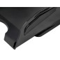 Bandeja sobremesa plastico q-connect gran capacidad con asa negro opaco 386x270x115mm