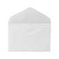 Sobre liderpapel n.21 blanco c6 114x162 mm engomado solapa de pico caja de 500 unidades