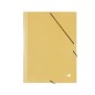 Carpeta liderpapel gomas tres solapas carton prespan a3 color amarillo