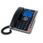 Telefono spc sobremesa/mural pantalla 3,5" retroiluminada con rellamada opcion mute 7 memorias directas color negro Telefono spc sobremesa/mural pantalla 3,5" retroiluminada con rellamada opcion mute 7 memorias directas color negro