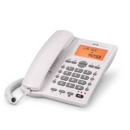 Telefono spc office id sobremesa/mural pantalla retroiluminada con rellamada 2 niveles volumen opcion mute