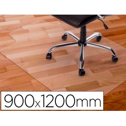 Alfombrilla para suelo q-connect pvc protectora de suelos 900x1200 mm grosor 2 mm