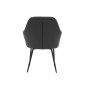 Silla q-connect confidente siemione base metalica alt max 820 anc 570 prof 580 color gris oscuro