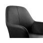 Silla q-connect confidente siemione base metalica alt max 820 anc 570 prof 580 color gris oscuro