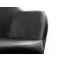 Silla q-connect confidente siemione base metalica alt max 820 anc 570 prof 580 color gris oscuro