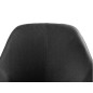 Silla q-connect confidente siemione base metalica alt max 820 anc 570 prof 580 color gris oscuro