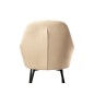 Silla q-connect confidente siemione base metalica alt max 820 anc 570 prof 580 color marron arena