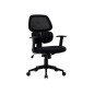 Silla q-connect oficina ancona malla base metalica alt max 1110 anc 660 prof 590 ruedas premium color negro Silla q-connect oficina ancona malla base metalica alt max 1110 anc 660 prof 590 ruedas premium color negro