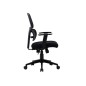 Silla q-connect oficina ancona malla base metalica alt max 1110 anc 660 prof 590 ruedas premium color negro Silla q-connect oficina ancona malla base metalica alt max 1110 anc 660 prof 590 ruedas premium color negro