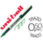 Rotulador uni-ball roller ub-150e micro eye verde 0,5 mmunidad