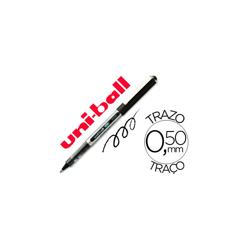 Rotulador uni-ball roller ub-150e micro eye negro 0,5 mmunidad Rotulador uni-ball roller ub-150e micro eye negro 0,5 mmunidad
