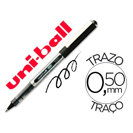 Rotulador uni-ball roller ub-150e micro eye negro 0,5 mmunidad