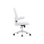 Silla q-connect oficina alba malla base metalica alt max 1110 anc 610 prof 580 ruedas premium color blanco Silla q-connect oficina alba malla base metalica alt max 1110 anc 610 prof 580 ruedas premium color blanco